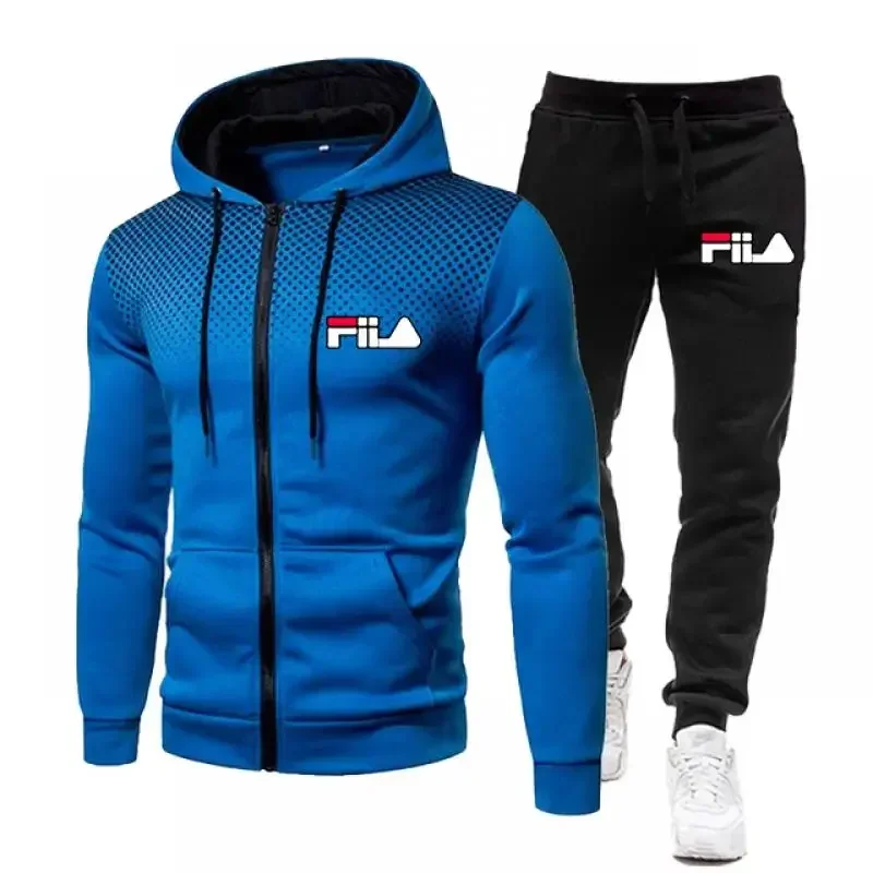 Men's Sets Hoodies+pants 2026  – Mens Fashion Zip Up recenzja i cena