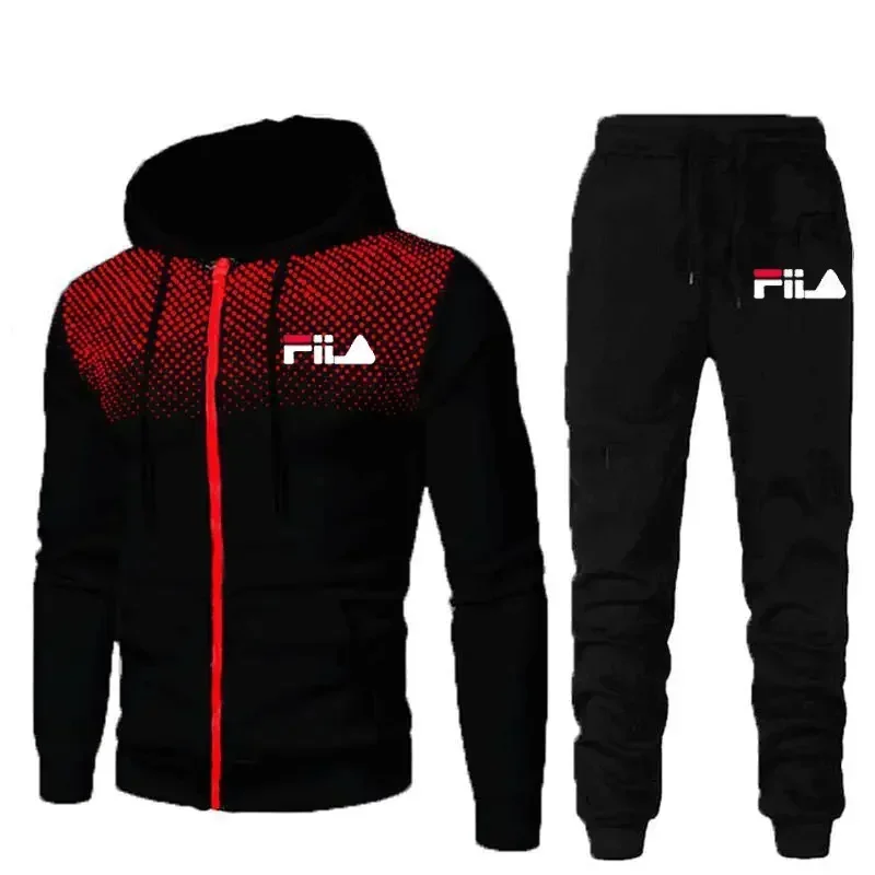 Men's Sets Hoodies+pants 2026  – Mens Fashion Zip Up recenzja i cena