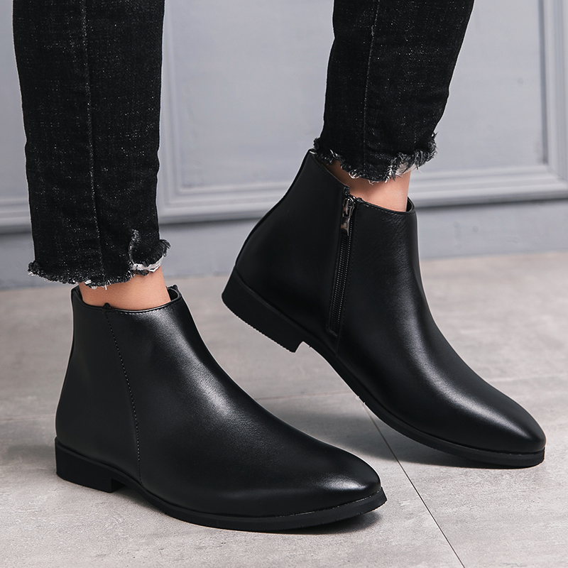 New minimalist riding boots me – Mens Fashion Zip Up recenzja i cena