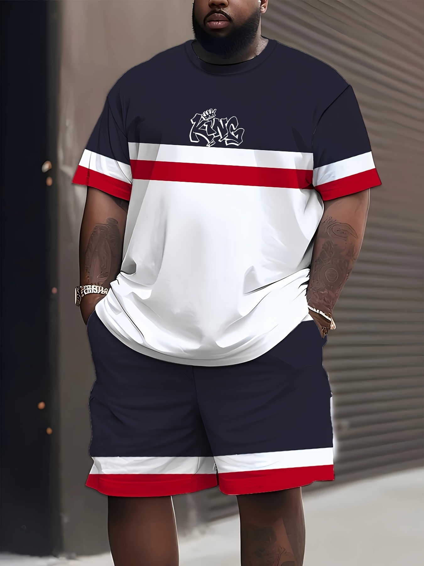 New Plus Size Men's T-shirt An – Men'S Fashion Videos recenzja i cena