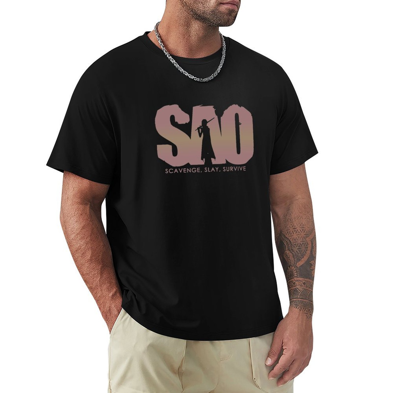 Sword Art Online T-Shirt for a – Men'S Fashion Online recenzja i cena