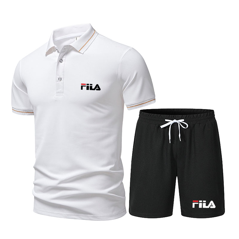 Men's Fashionable 2-Piece Spor – Men'S Fashion Polo recenzja i cena