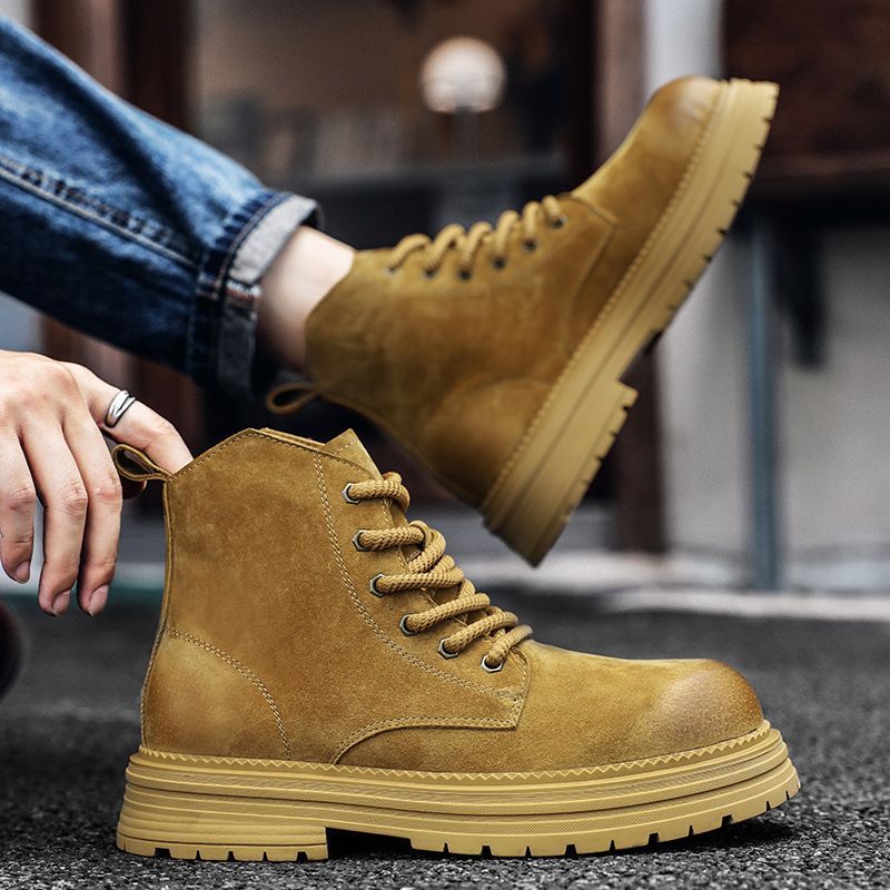 High Quality Men Ankle Boots F – Mens Fashion Modern recenzja i cena