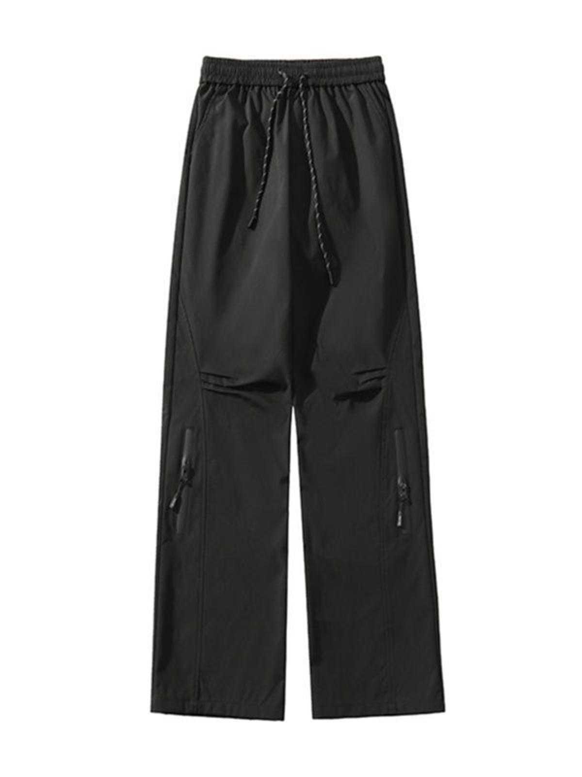 Black Spring And Summer Men's  – Mens Fashion Cargo Pants recenzja i cena