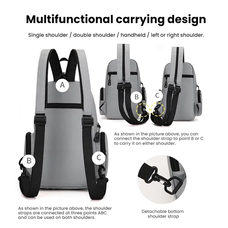 Multi Functional Oxford Mini B – Men'S Fashion Bag recenzja i cena