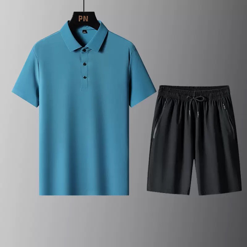 Summer Fashion Solid Color Com – Men'S Fashion Polo recenzja i cena