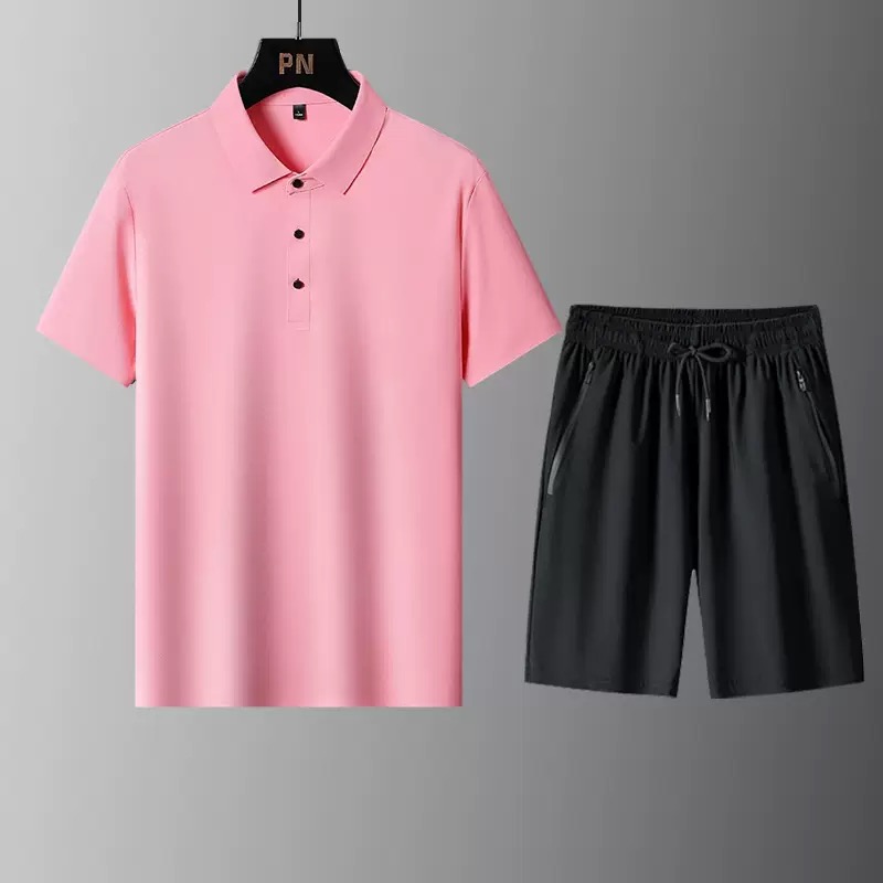 Summer Fashion Solid Color Com – Men'S Fashion Polo recenzja i cena