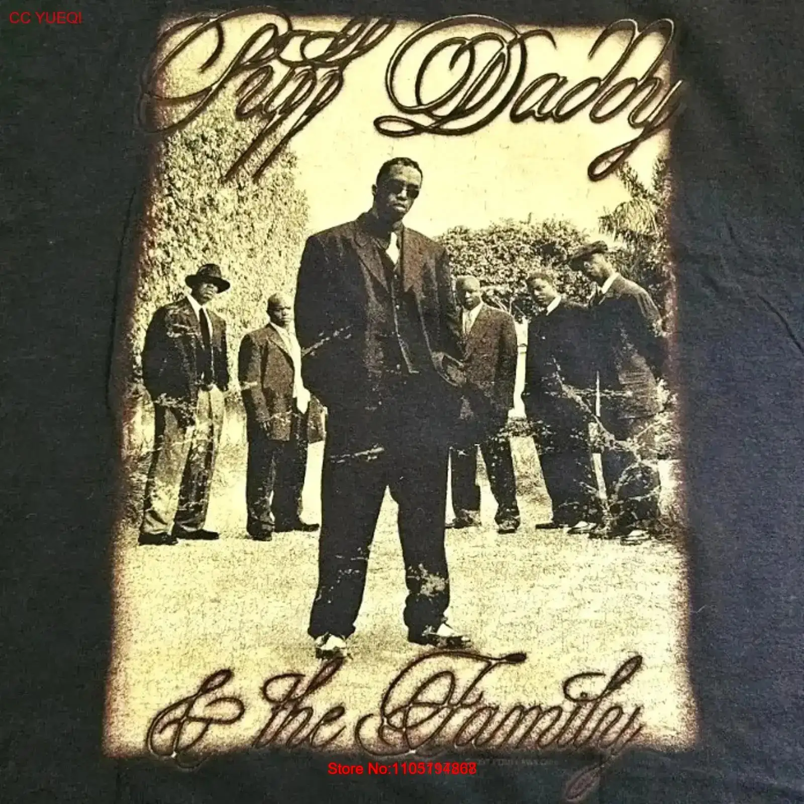 Vintage 90s Puff Daddy Diddy N – Xl Men'S Fashion recenzja i cena