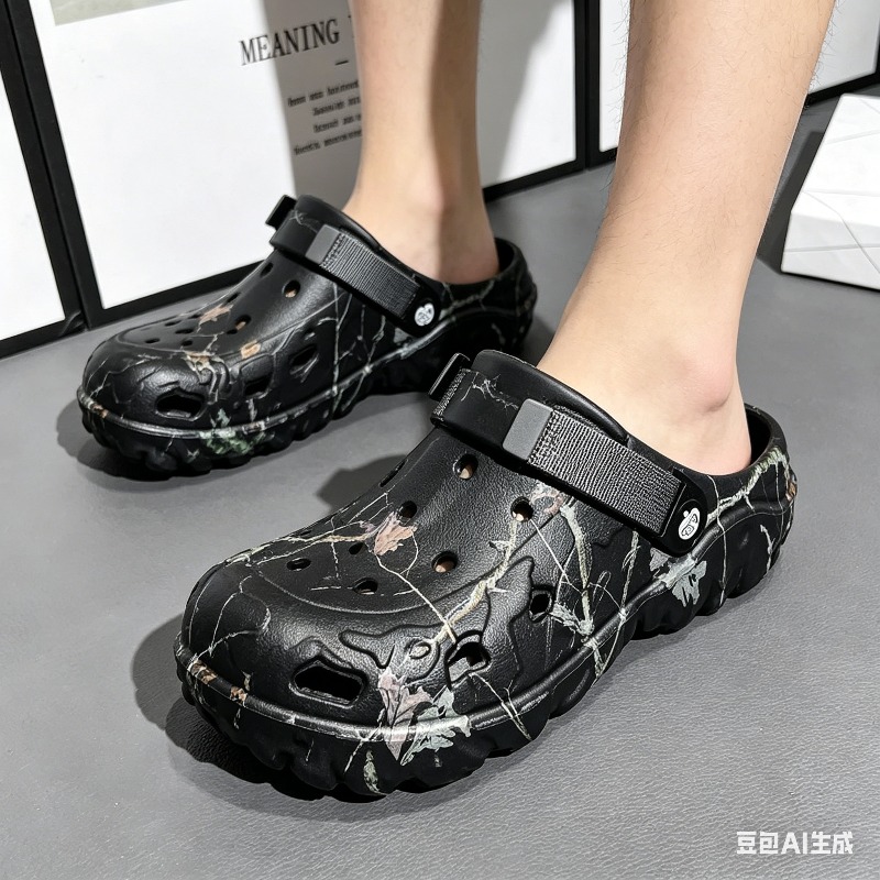 Men Clogs Slippers High Qualit – Mens Fashion Modern recenzja i cena