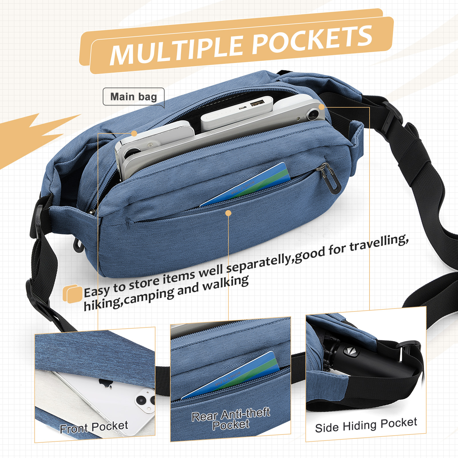 Fashionable Trendy Crossbody B – Belt Mens Fashion recenzja i cena