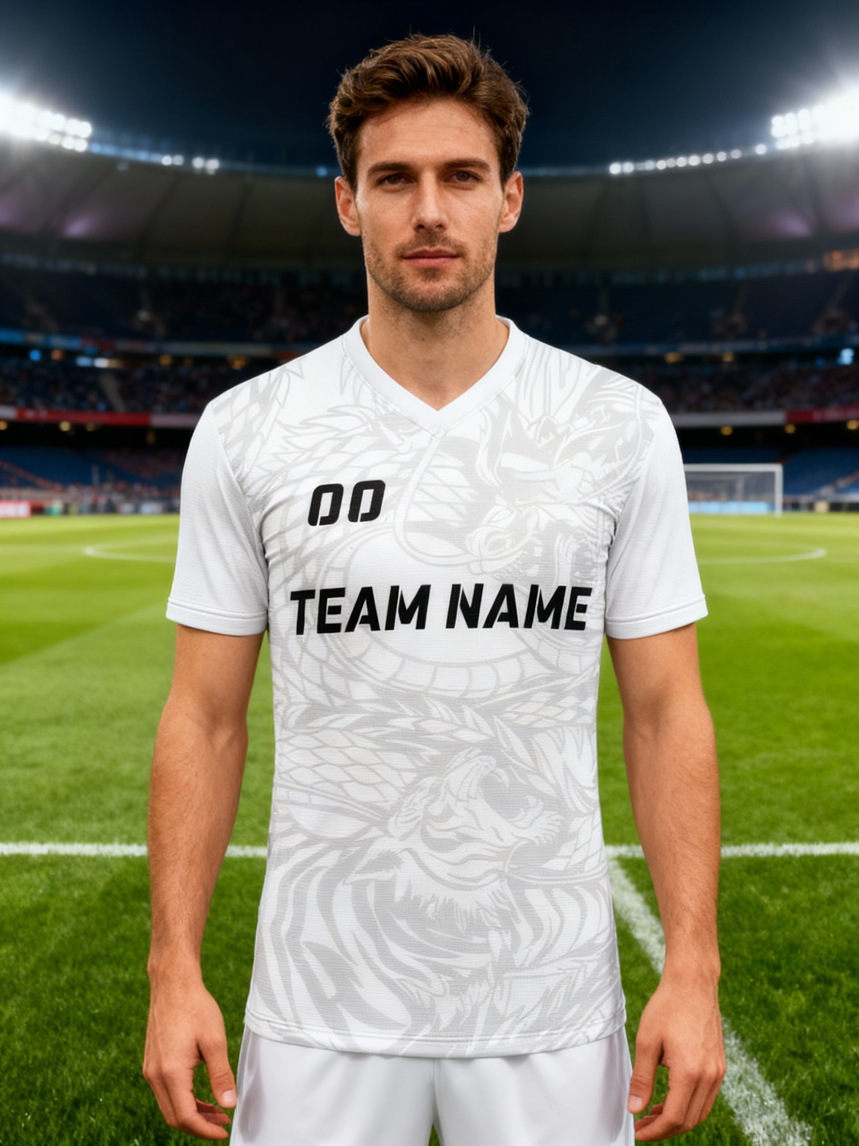 Custom Soccer Jersey With Cust – Mens Fashion Modern recenzja i cena