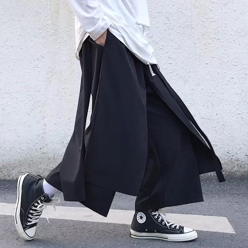 Fashion Black Straight Cropped – Men'S Fashion Online recenzja i cena