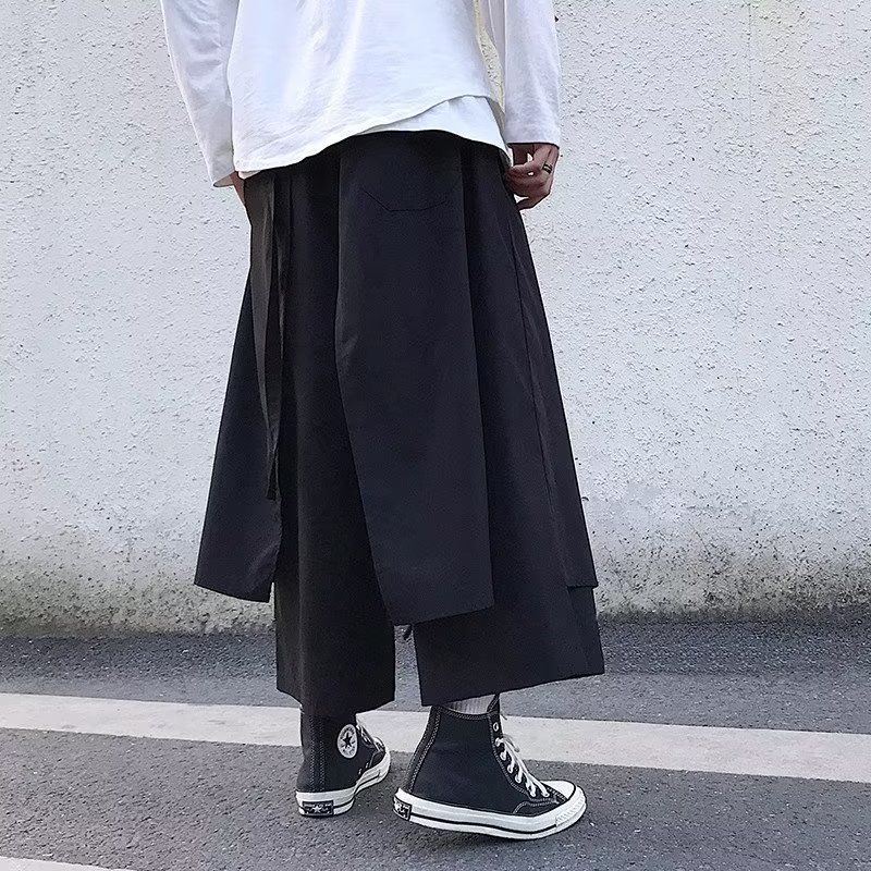 Fashion Black Straight Cropped – Men'S Fashion Online recenzja i cena