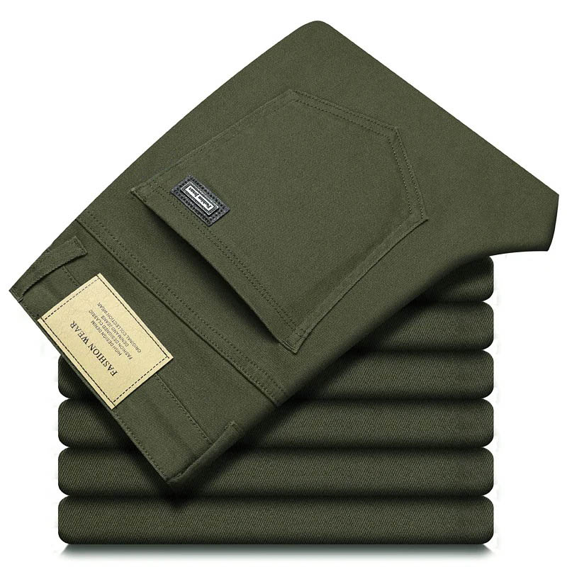 Fashion Loose Straight Busines – Men'S Fashion Linen Pants recenzja i cena