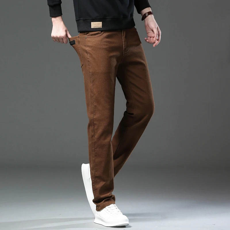 Fashion Loose Straight Busines – Men'S Fashion Linen Pants recenzja i cena
