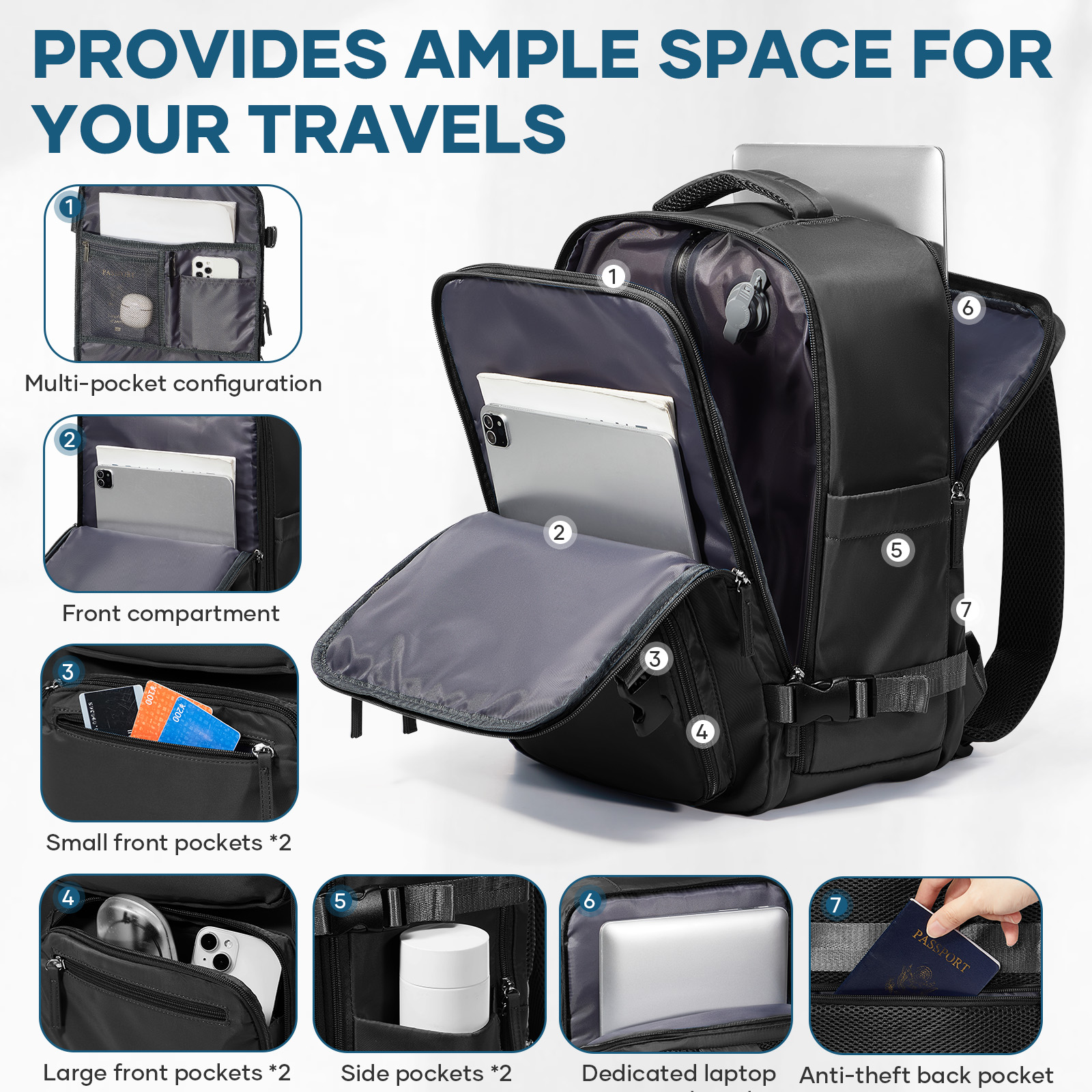 Women Backpack Vacuum Backpack – Mens Fashion Zip Up recenzja i cena