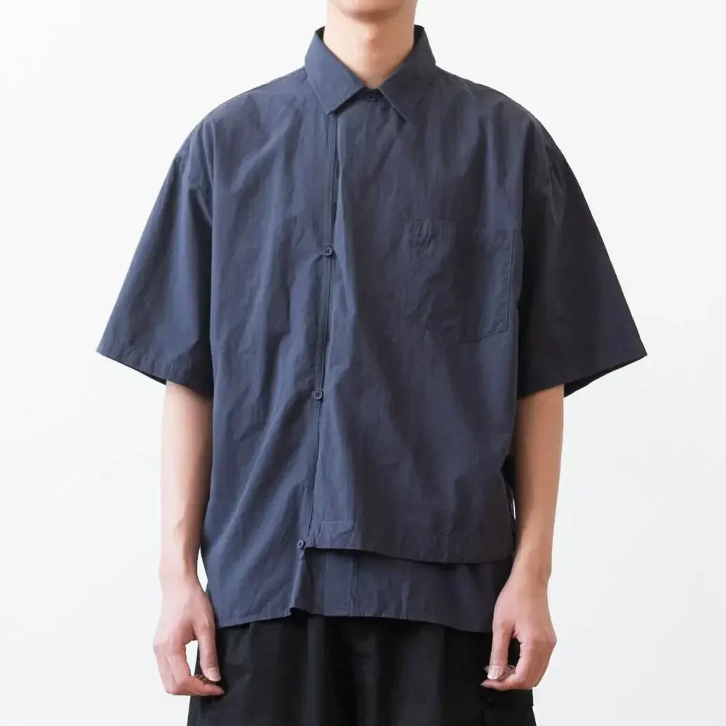 Summer Fashion Dark Blue Creat – Men'S Fashion Online recenzja i cena