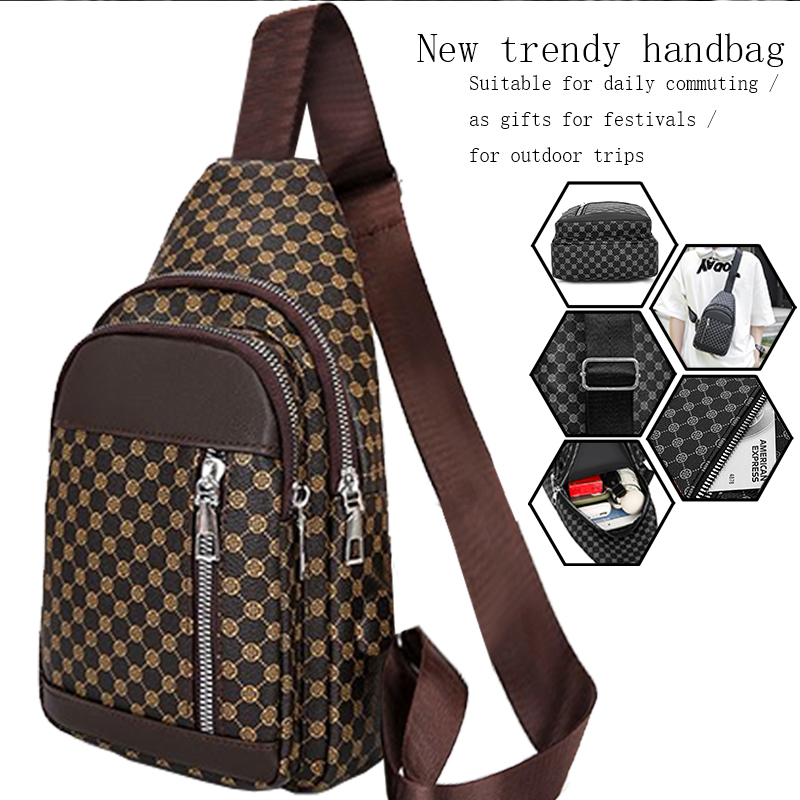 Neutral Style Functional Chest – Men'S Fashion Bag recenzja i cena