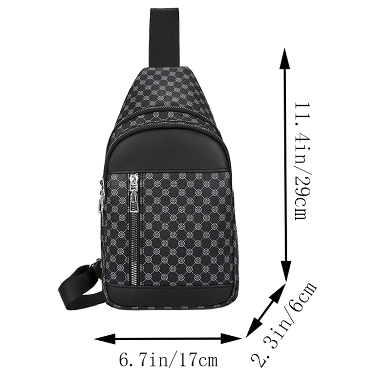 Neutral Style Functional Chest – Men'S Fashion Bag recenzja i cena