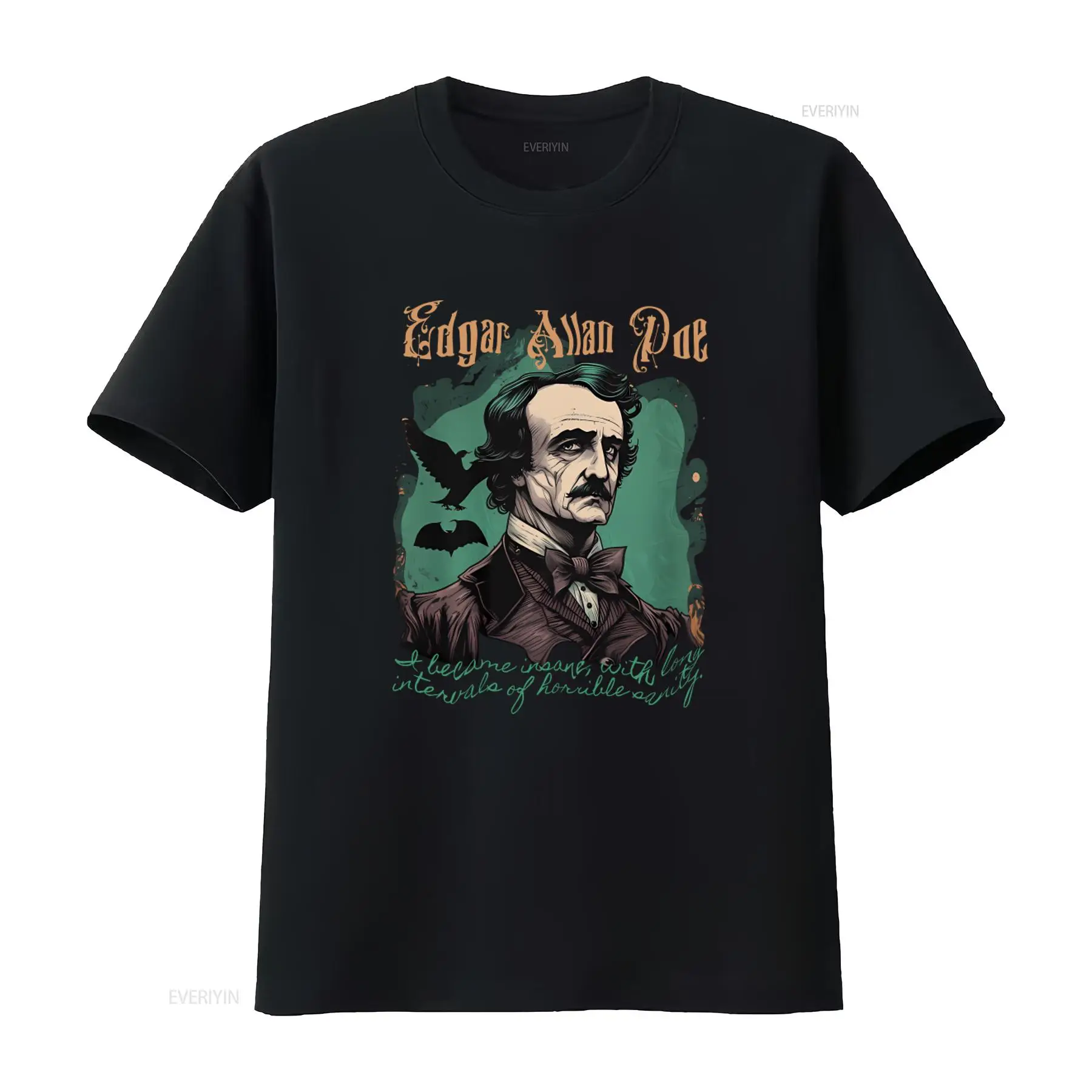 Edgar Allan Poe T Shirt Gothic – Mens Fashion Ideas recenzja i cena