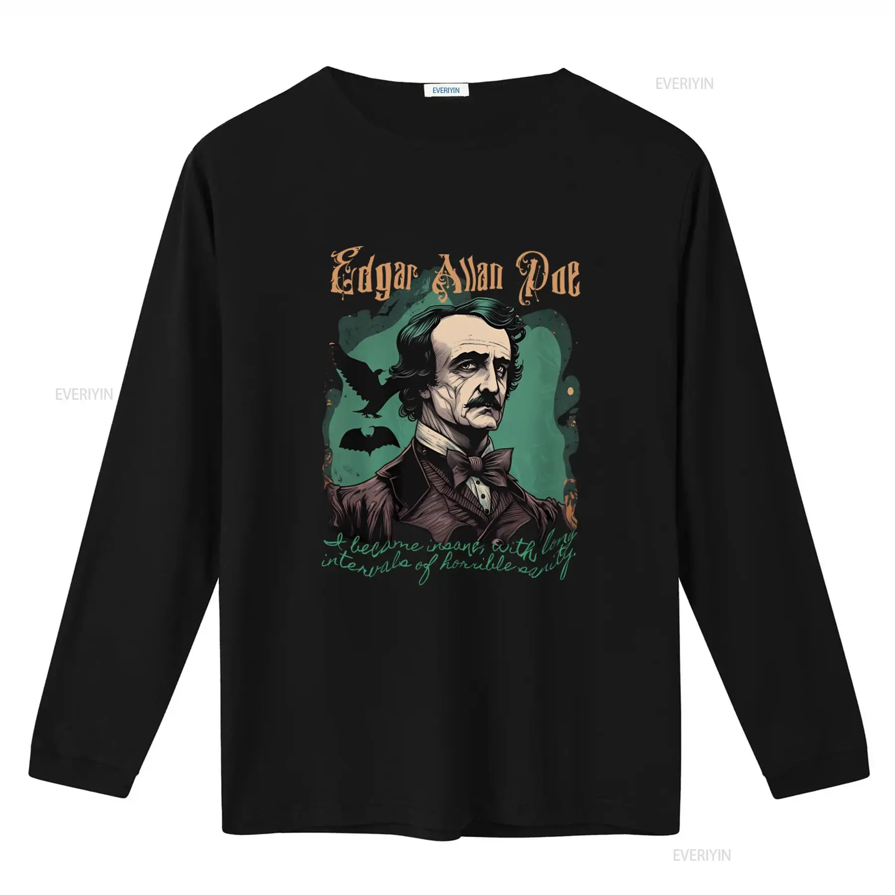 Edgar Allan Poe T Shirt Gothic – Mens Fashion Ideas recenzja i cena