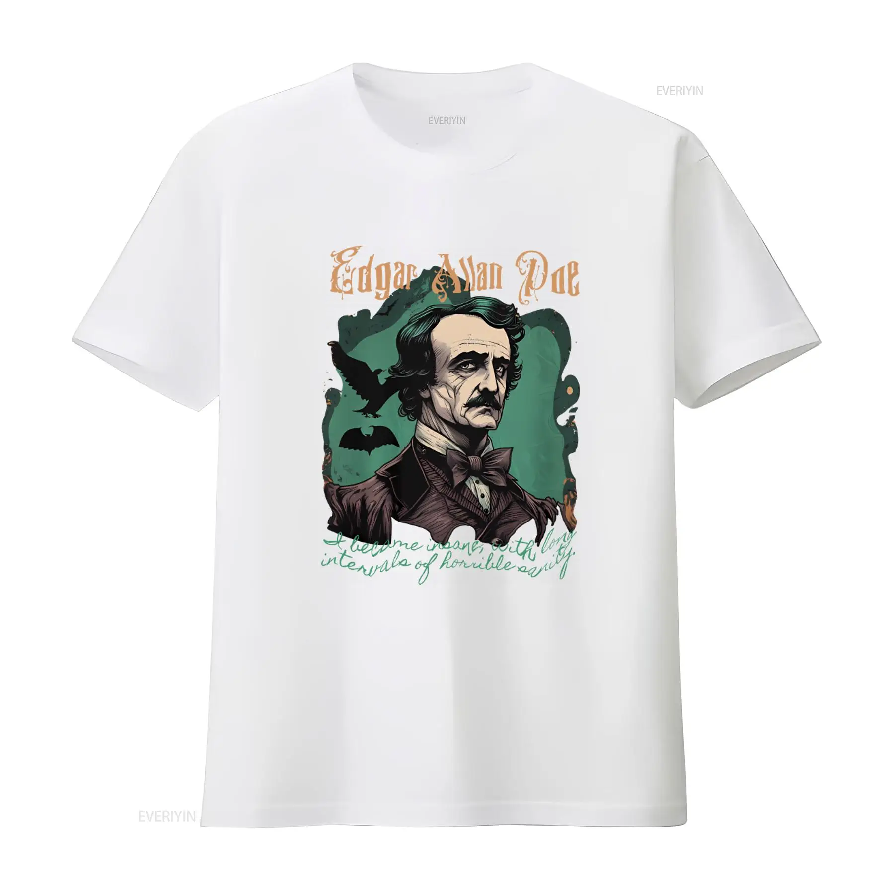 Edgar Allan Poe T Shirt Gothic – Mens Fashion Ideas recenzja i cena