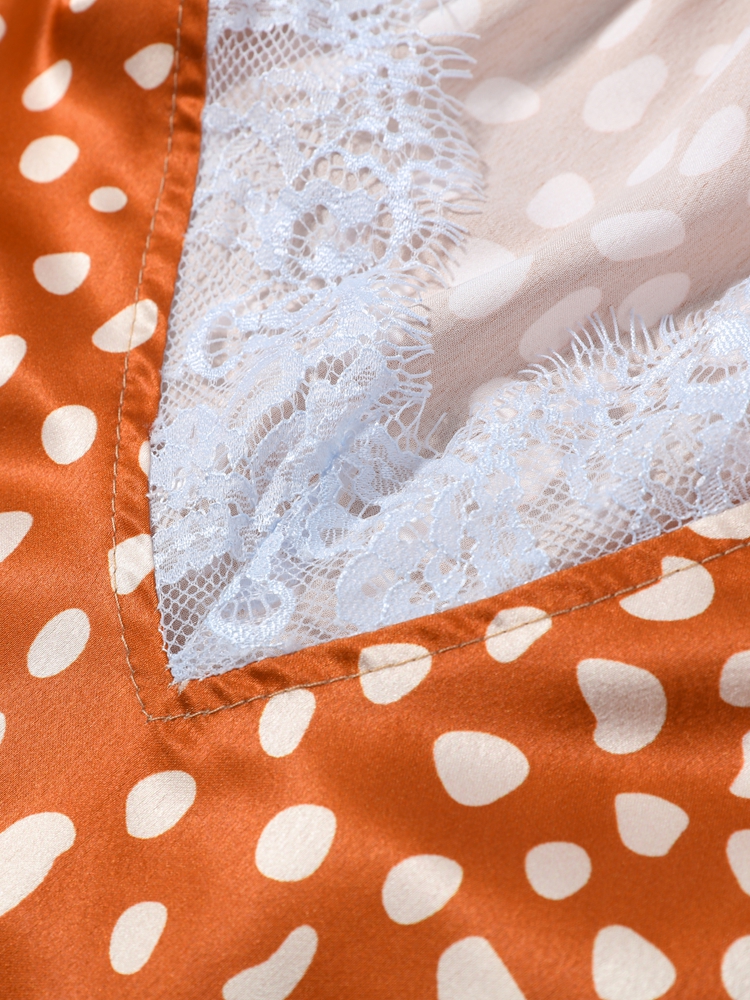 Elegant Polka Dots Lace Patchw – Men'S Fashion Outfits 2026 recenzja i cena