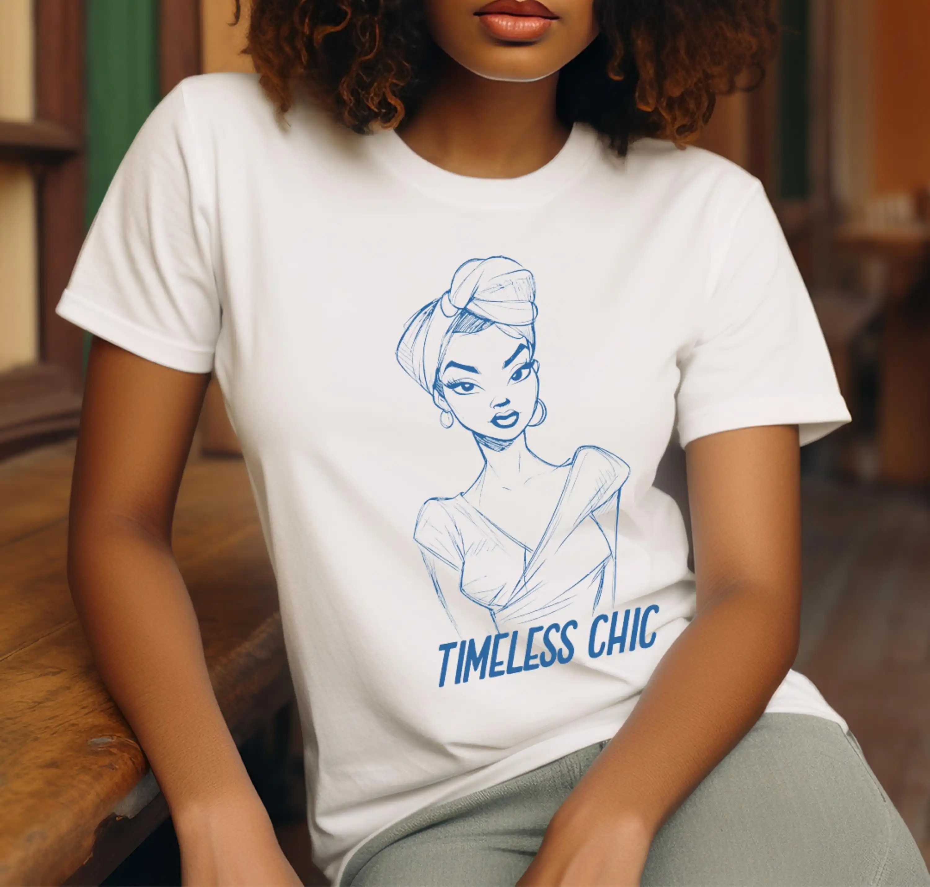 Timeless Chic tshirt 1950s Fas – 1950S Fashion Men'S recenzja i cena