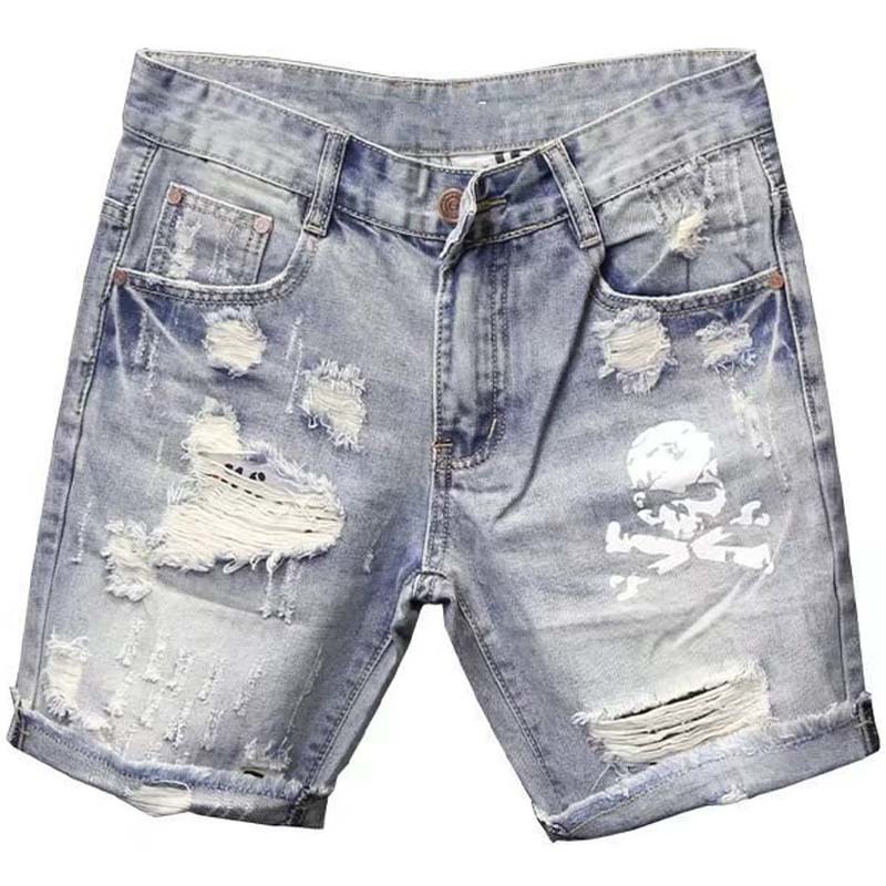 Summer Men's Worn Bead Hole Be – Men'S Fashion Linen Pants recenzja i cena