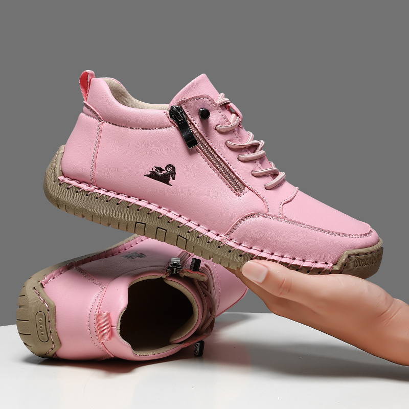 Women's Sneakers Handmade Leat – Mens Fashion Modern recenzja i cena