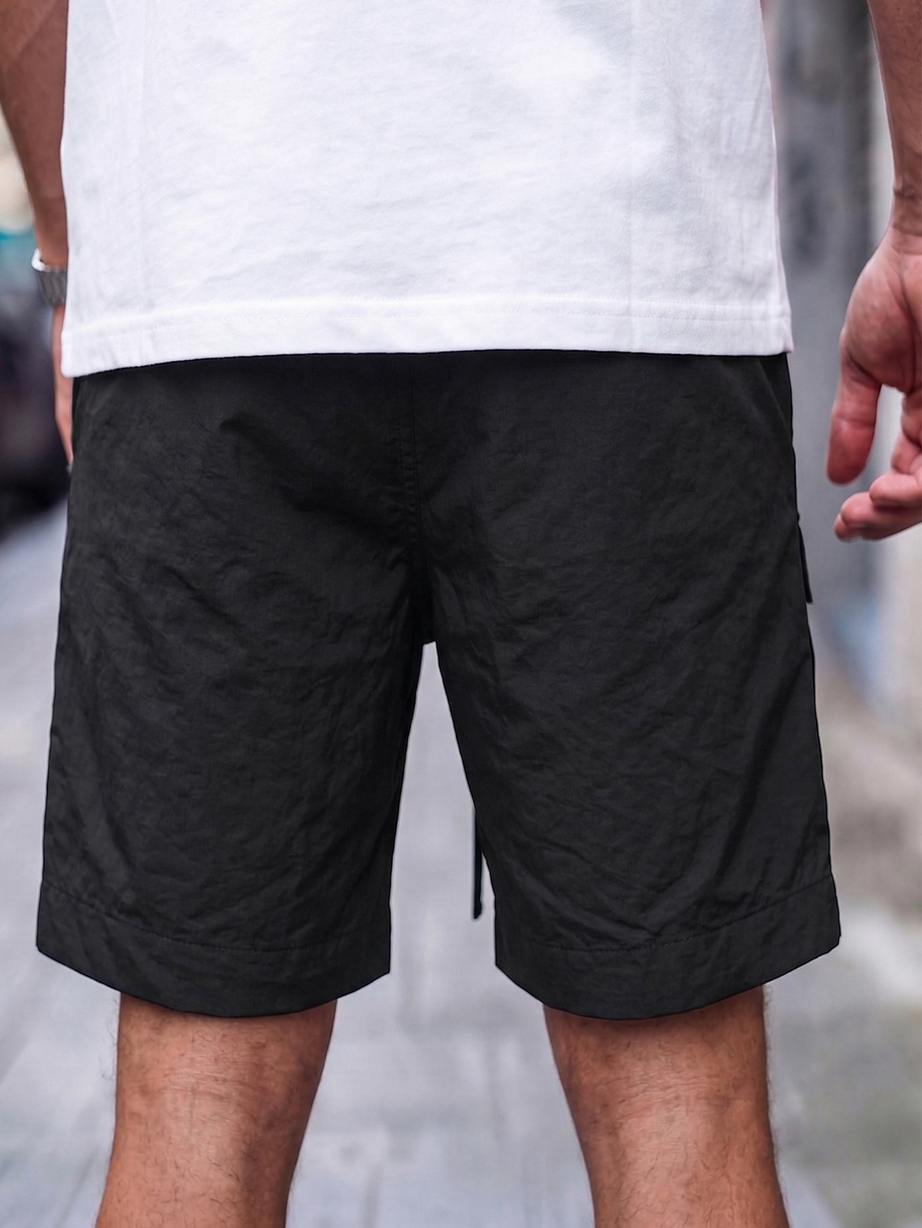 Men's Loose Drawstring Waist C – Mens Fashion Cargo Pants recenzja i cena