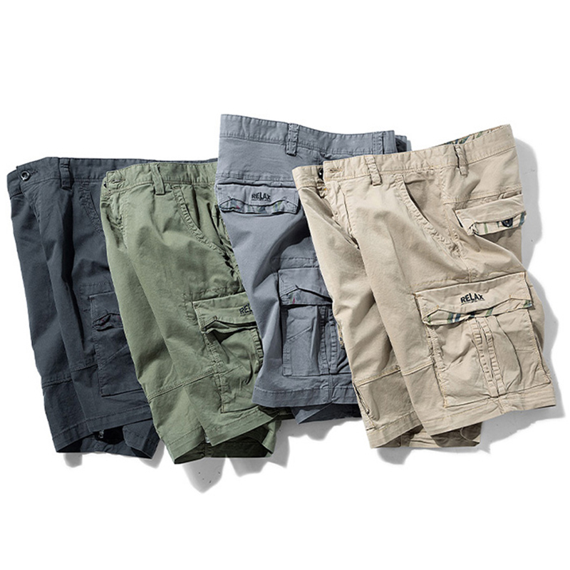 Summer Mens Multi Pockets Cott – Mens Fashion Cargo Pants recenzja i cena