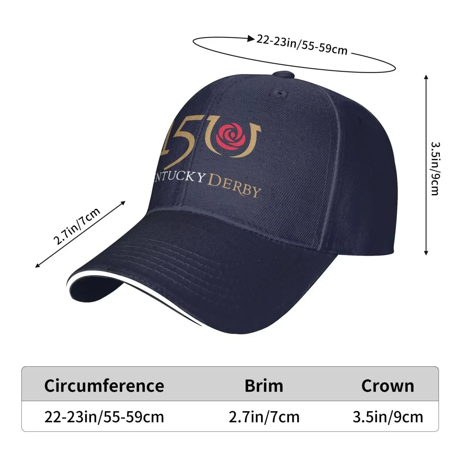 Adjustable Baseball Cap for Me – Men'S Fashion For Kentucky Derby recenzja i cena